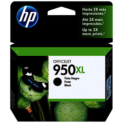 HP 950XL Ink Cartridge, Black, CN045AE
